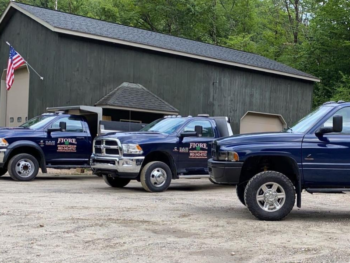 truck that Fiore Property Services uses for Trucking and Light Hauling